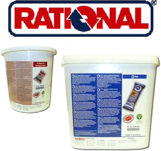 Cleaning products and maintenance for Rational combi ovens