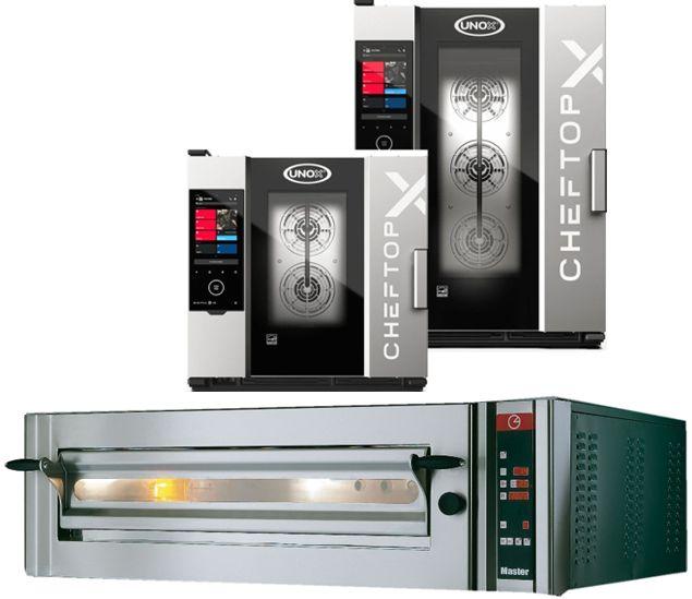 Combi ovens, pizza ovens, ovens