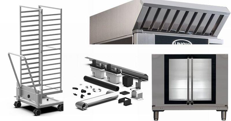 Accessory equipment for pastry convection ovens