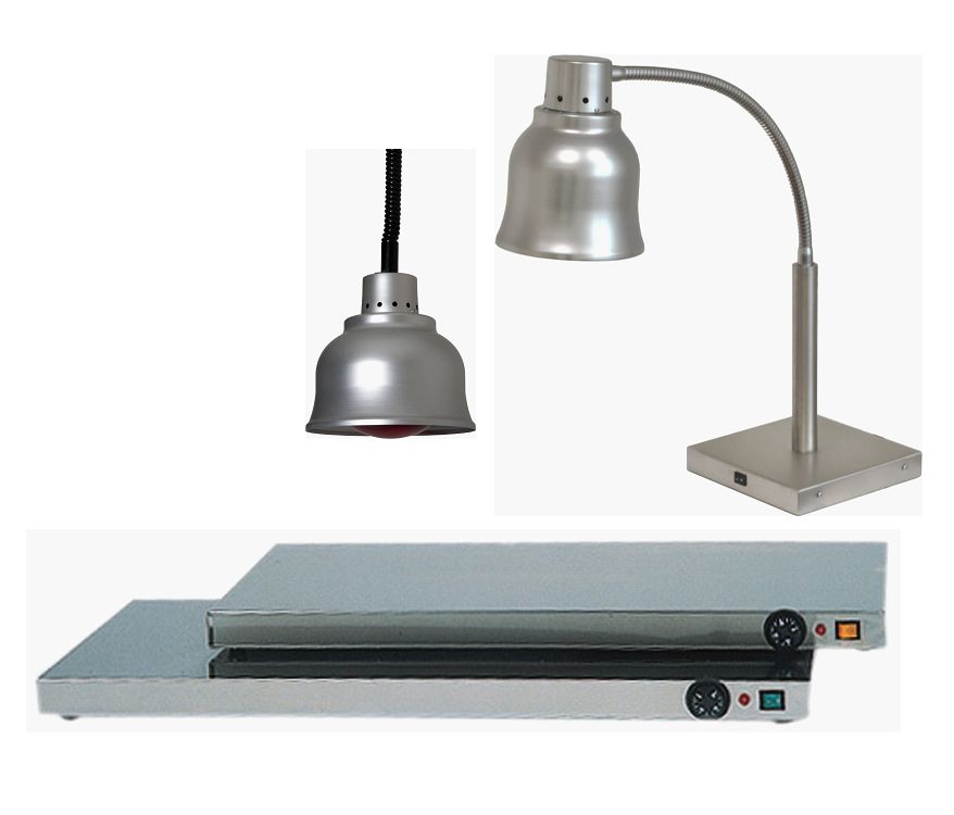 Heating plates and lamps
