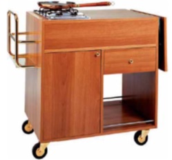 Flambé trolleys