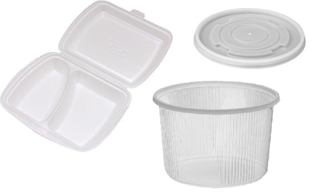 Transport trays, menu boxes