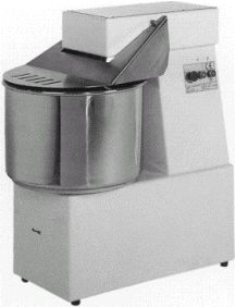 Spiral mixers with fixed head