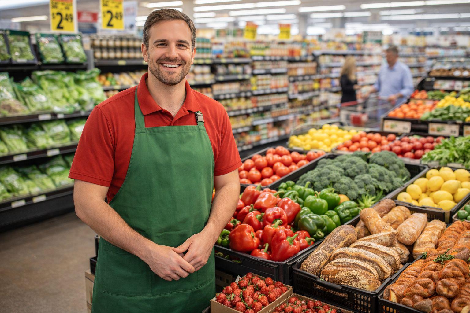 Shops, supermarkets