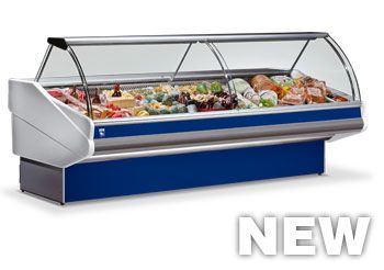 Refrigerated counters for shops