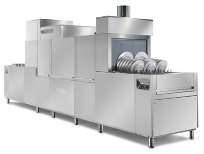 Tunnel dishwashers