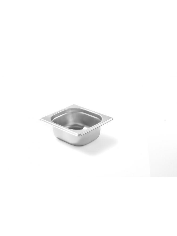Stainless steel gastronorm container BudgetLine GN-1/6