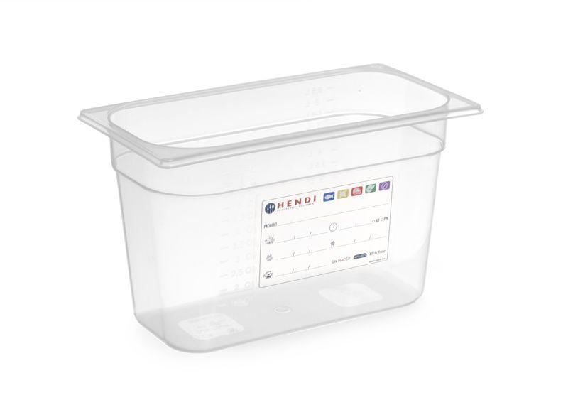 Gastronorm container HACCP GN1/3