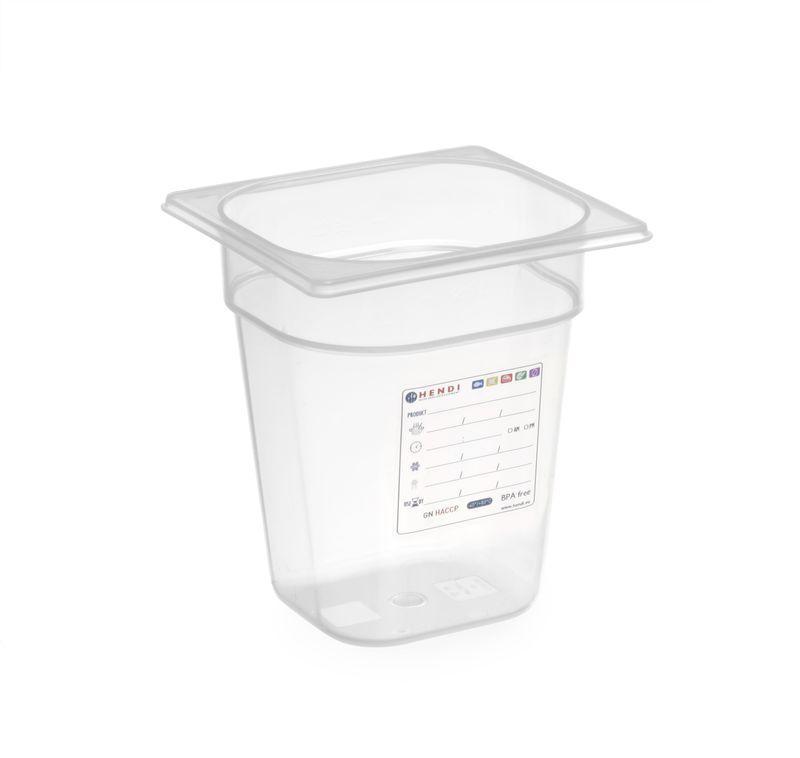 Gastronorm Container HACCP GN1/6