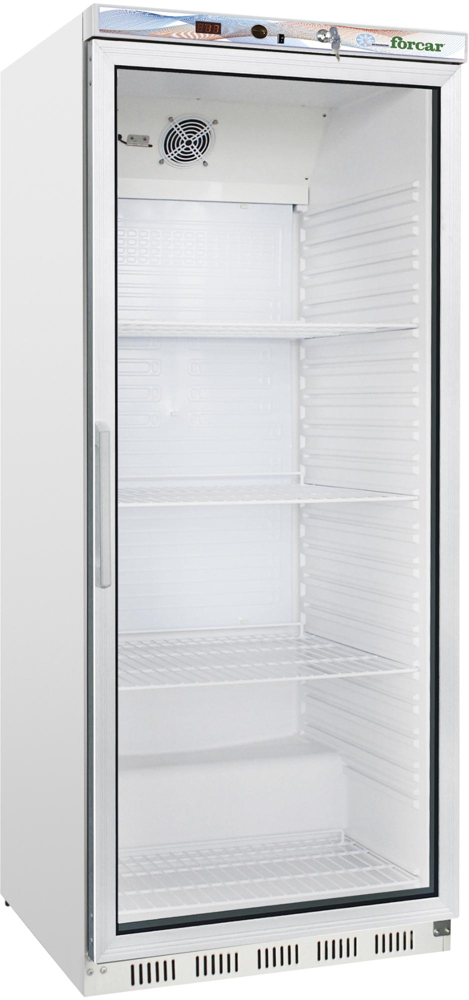 Chladiace presklené skrine - statické G-ER600G