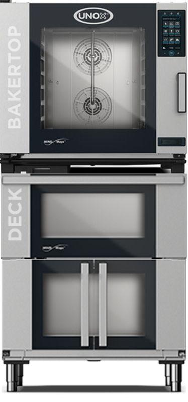 Zostava - Elektrická pec BakerTop, pec DeckTop, kysiareň XEBC-06EU-EPR + zostava