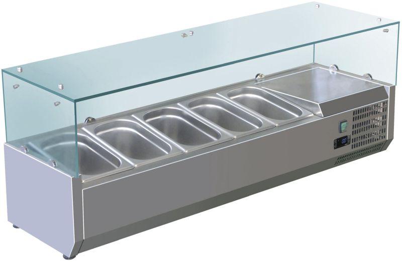 Refrigerated ingredient display case G-VRX1200-330