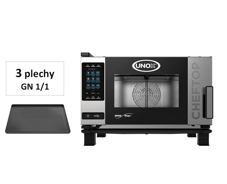 Elektrický parný konvektomat UNOX ChefTop MindMaps Plus XEVC-0311-EPRM