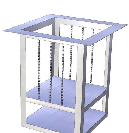 Vstavaný zásobník na tácky / koše