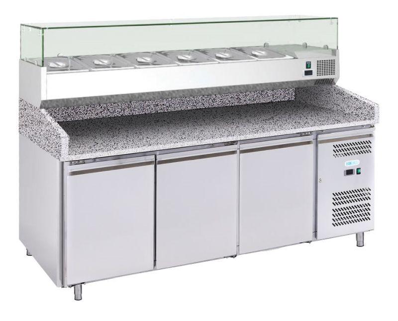 Chladiaci pizza stôl G-PZ3600TN-FC+VRX2000-330