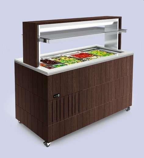 Chladený gastrobufet -vozík samoobslužný Doge Isola