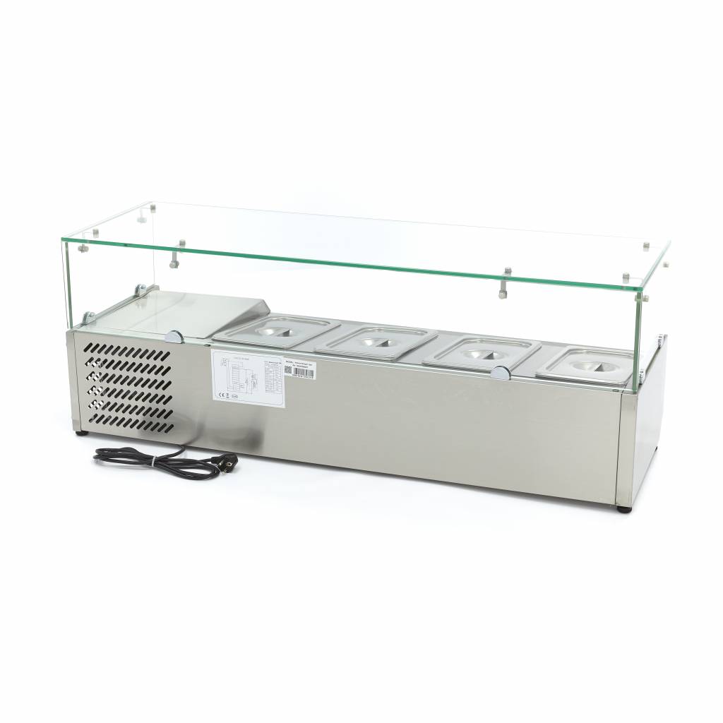 Prípravná chladnička 120 cm - vhodná pre 4 x 1/3 GN