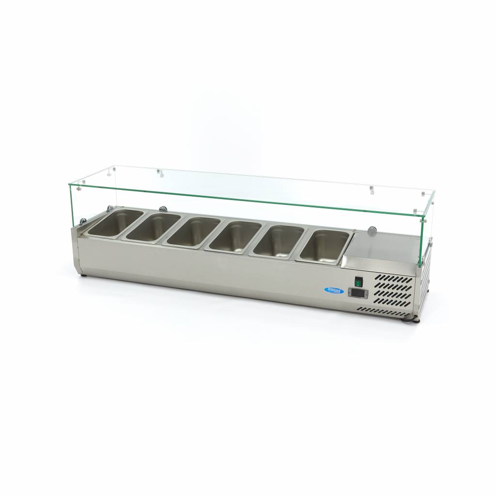 Prípravná chladnička 150 cm - vhodná pre 6 x 1/3 GN