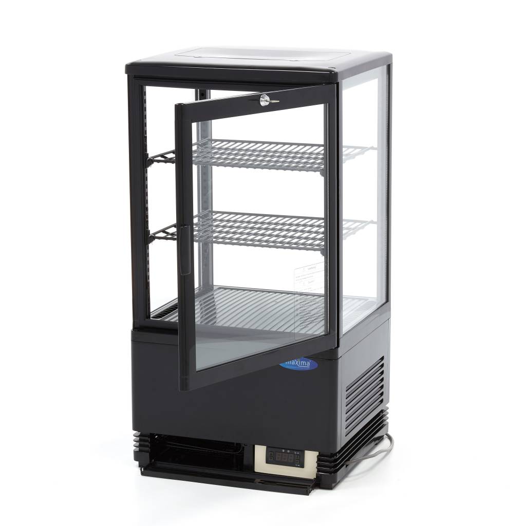 Chladnička s vitrínou 43 cm - 58 l