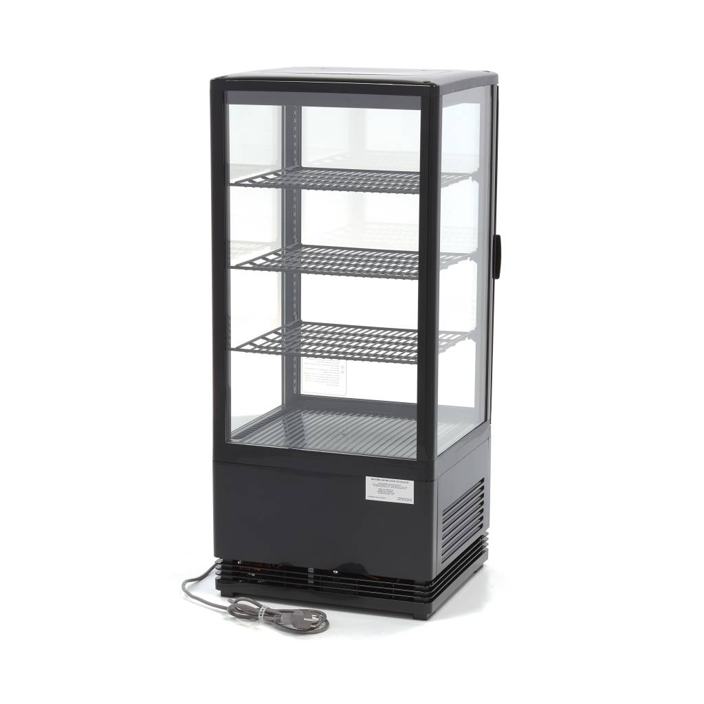 Chladnička s vitrínou 43 cm - 78 l