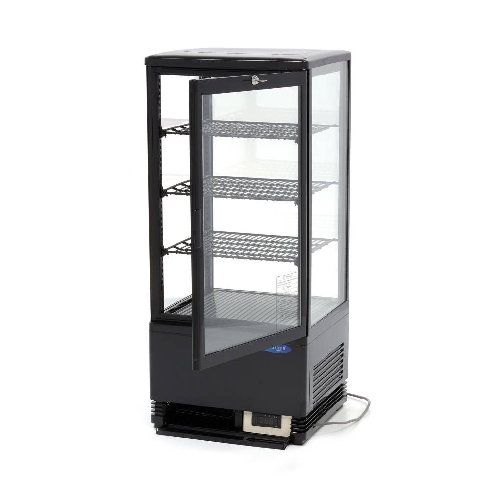 Chladnička s vitrínou 43 cm - 78 l