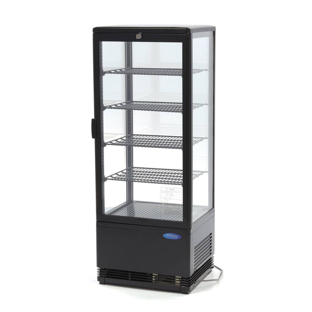 Chladnička s vitrínou 43 cm - 98 l