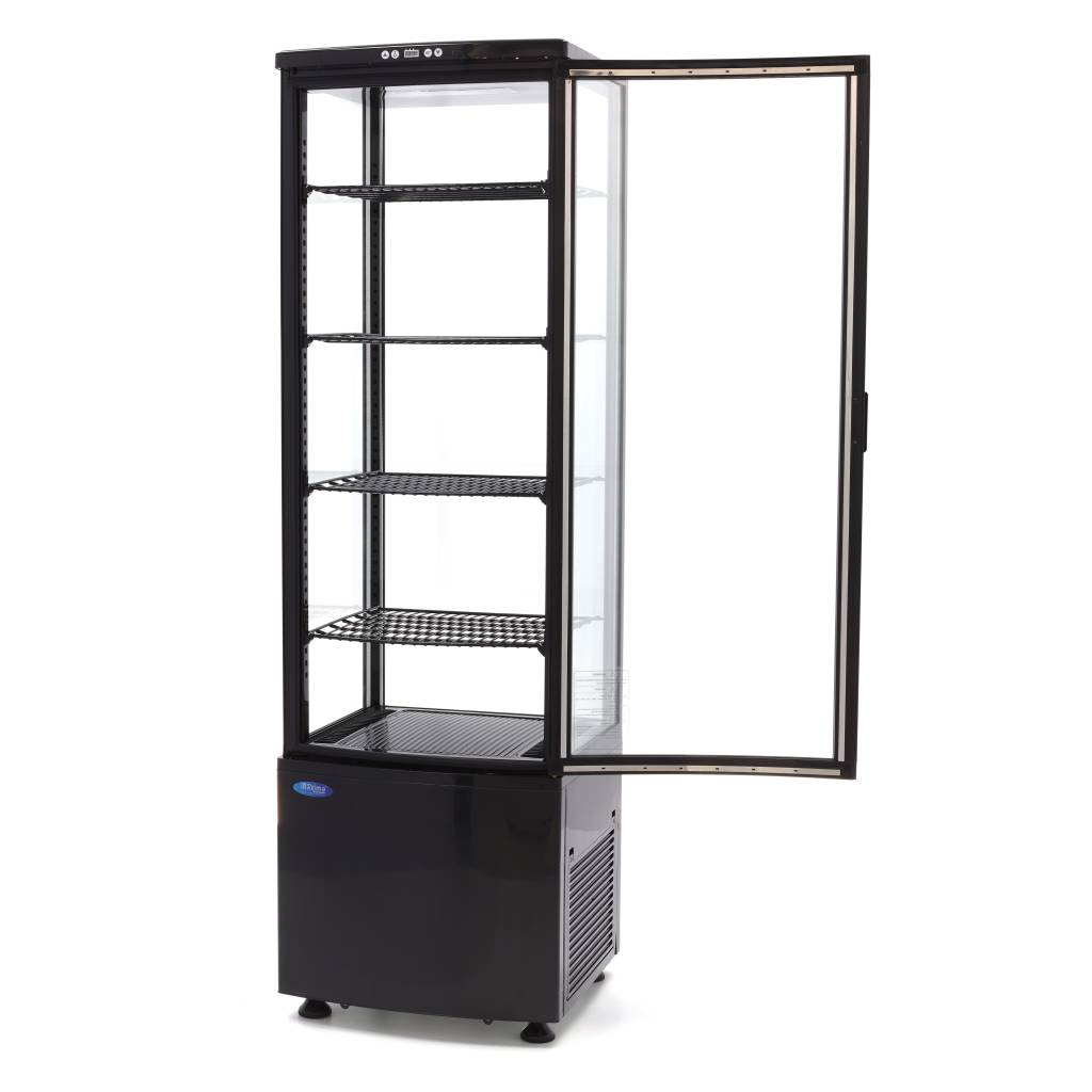 Chladnička s vitrínou 52 cm - 235 l