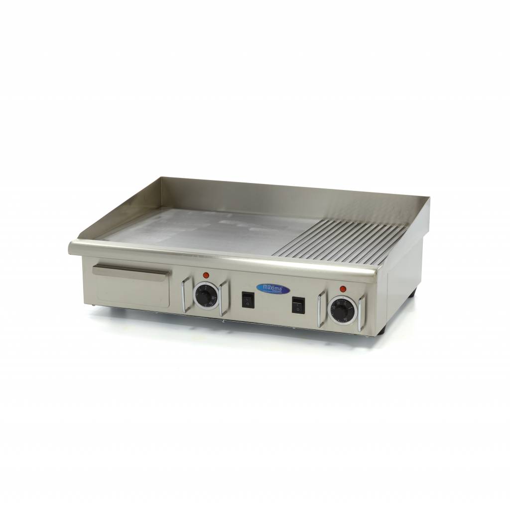 Elektrický gril - hladkýa ryhovaný povrch - 400 V