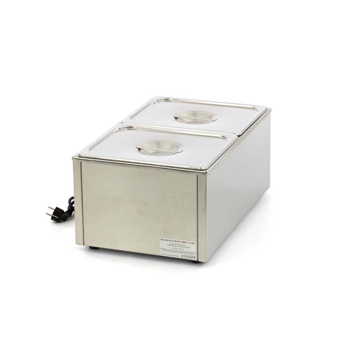 Bain Marie s kohútikom - vrátane súpravy 2 x 1/2 GN