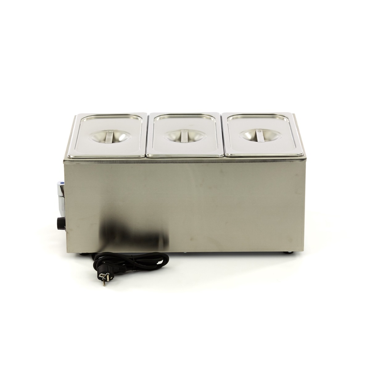 Bain Marie s kohútikom - vrátane súpravy 3 x 1/3 GN