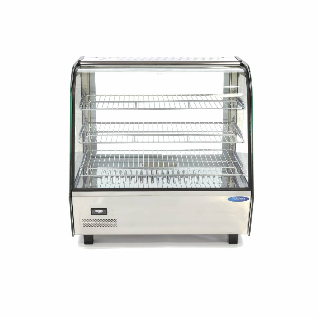 Vyhrievaná vitrína - display na potraviny 67,8 cm - 3 police - 120 l