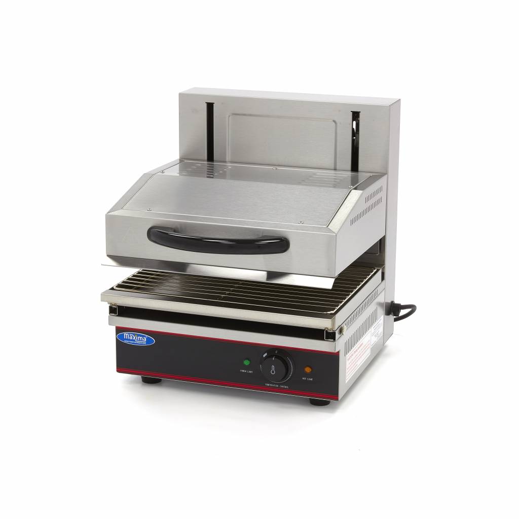 Gril Salamander s posuvným ramenom - 44 x 32 cm - 2800 W