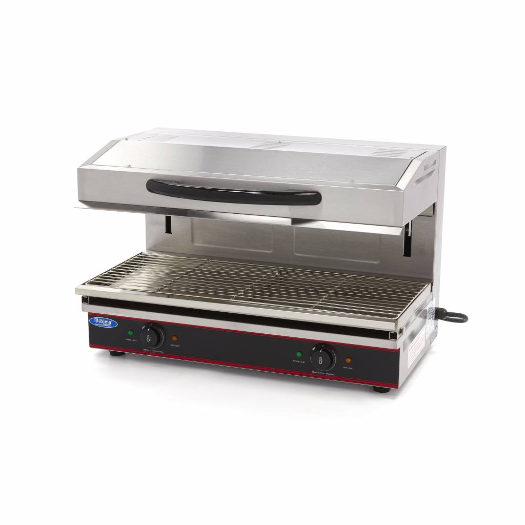 Gril Salamander s posuvným ramenom - 79 x 32 cm - 5600 W