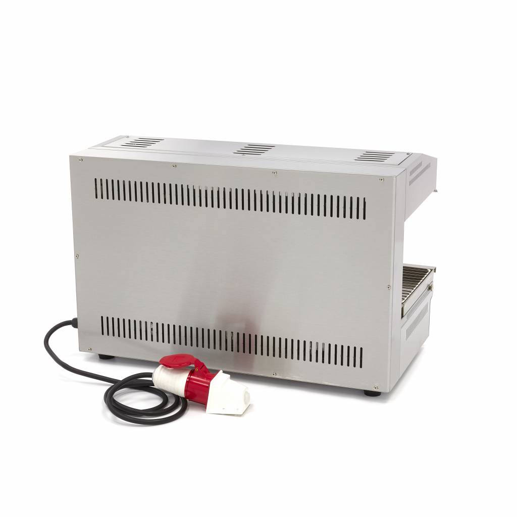 Gril Salamander s posuvným ramenom - 79 x 32 cm - 5600 W