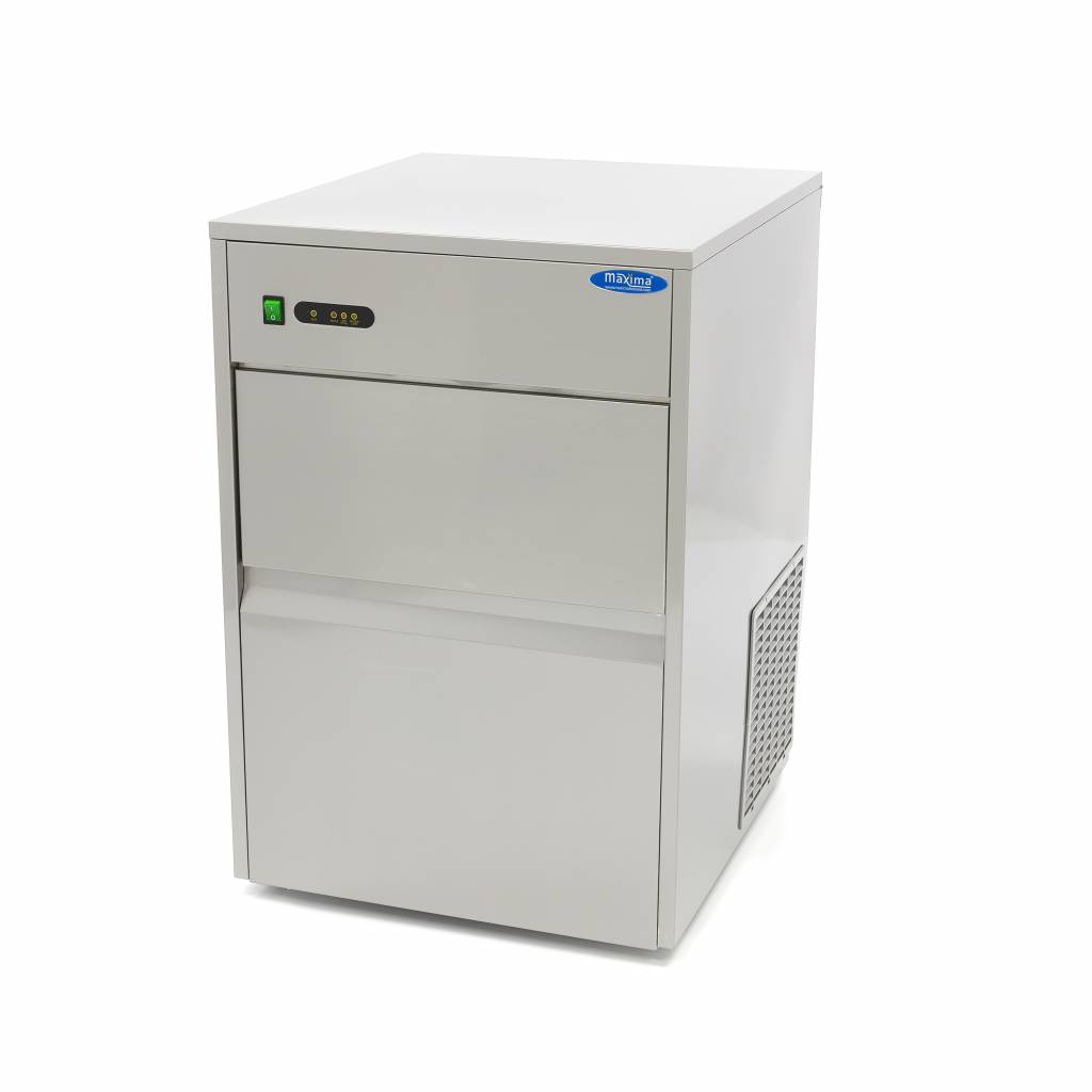 Stroj na výrobu ľadu 28 kg/deň - Guľôčkové kocky - Vzduchom chladené