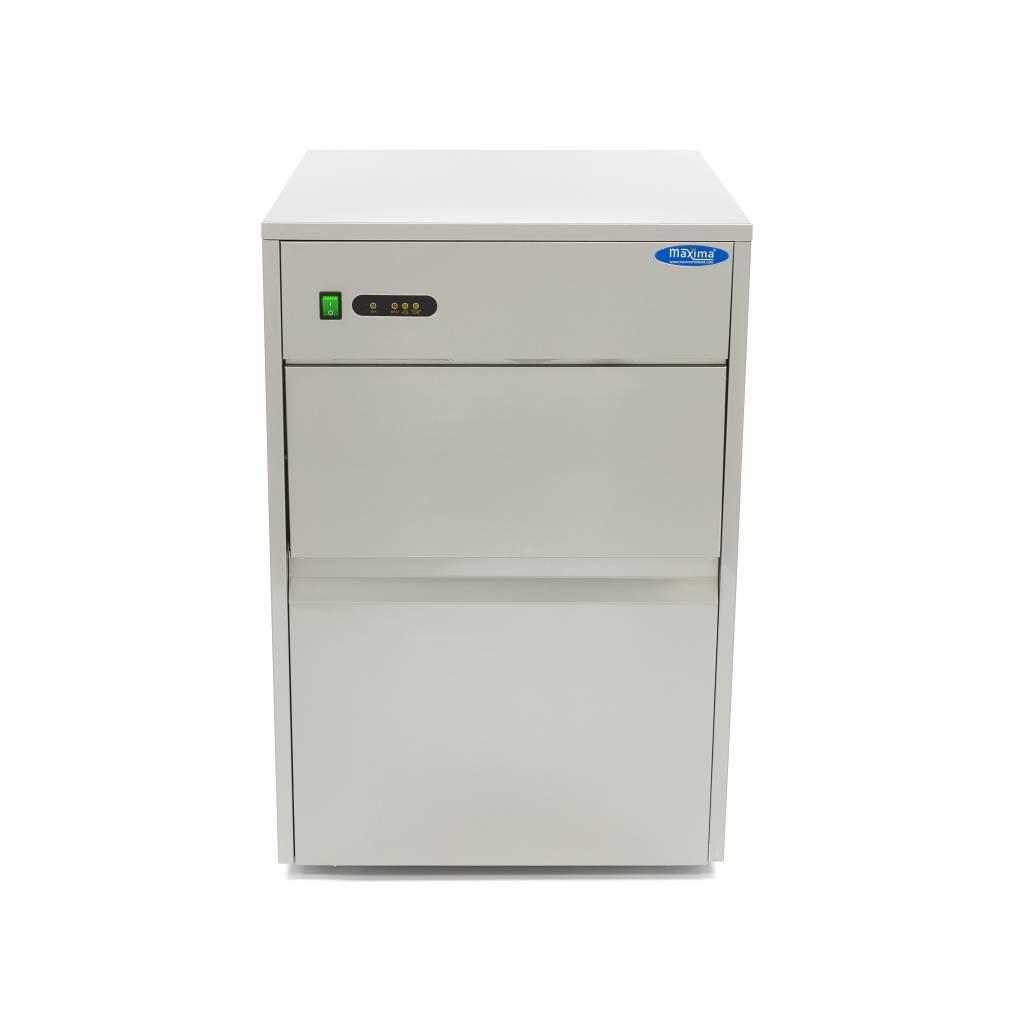 Stroj na výrobu ľadu 28 kg/deň - Guľôčkové kocky - Vzduchom chladené