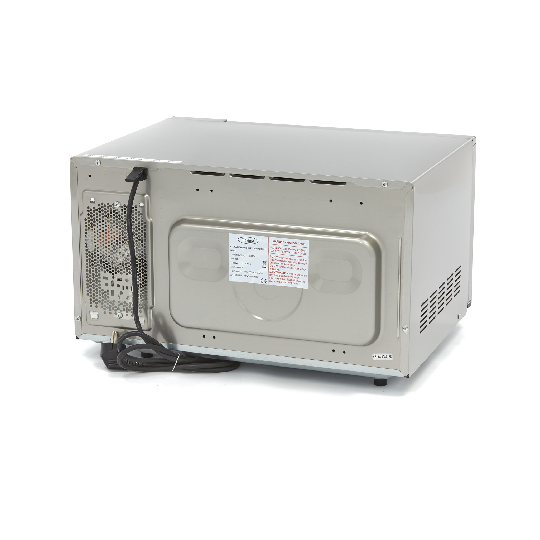 Mikrovlnná rúra 25L - 1000W - 20 predprogramov