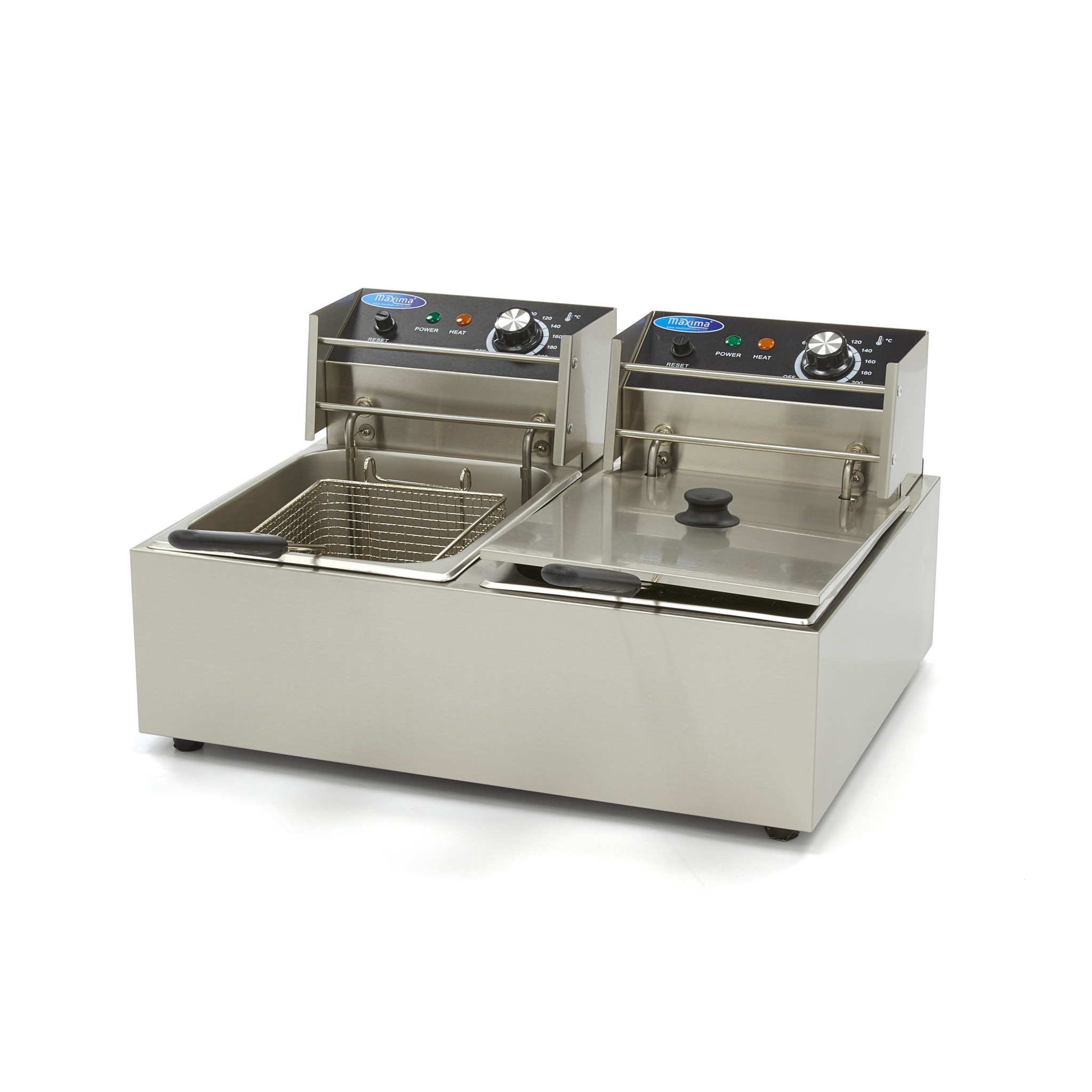 Fritéza 2 x 6 l - dvojitý kôš