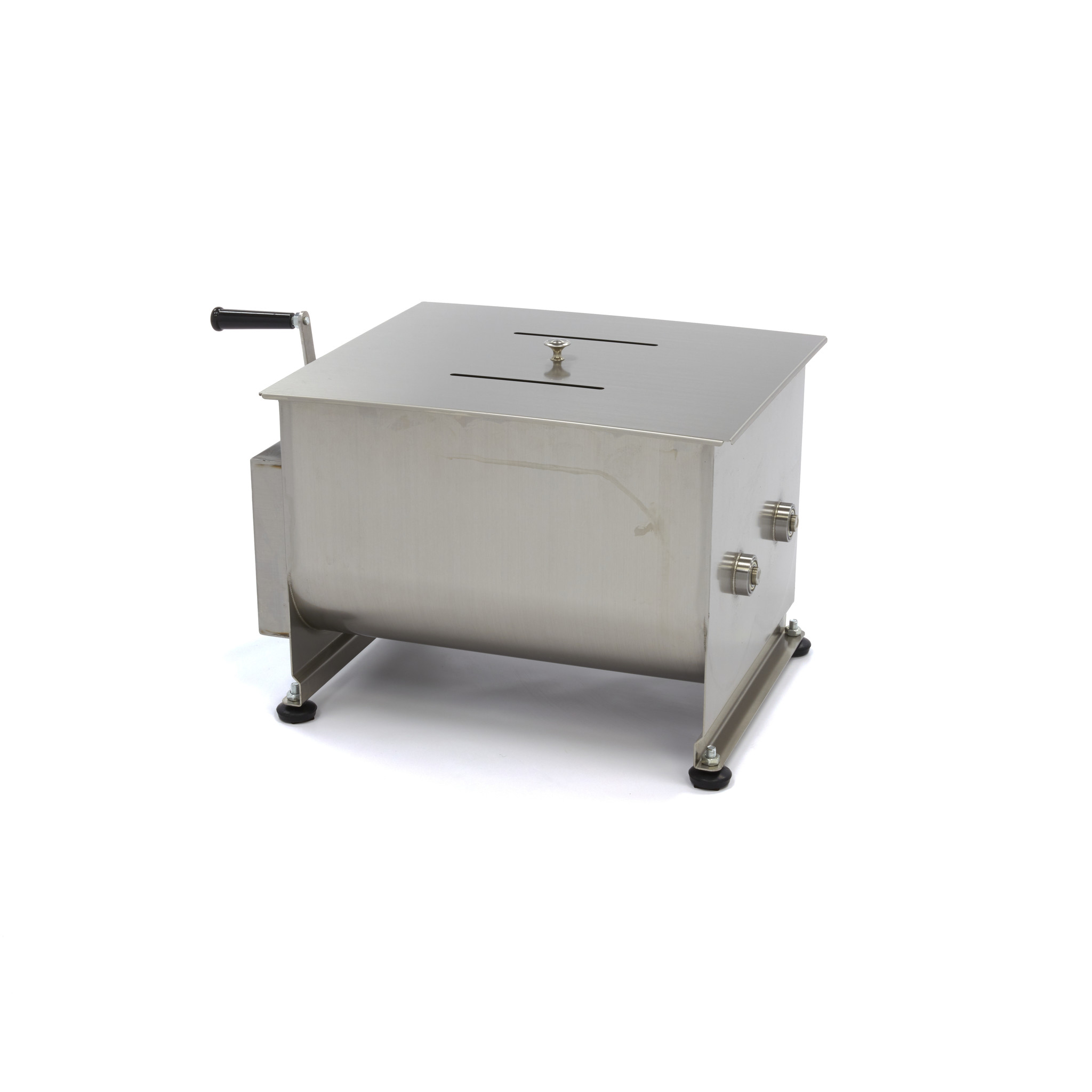 Mixér na mäso 40 l - manuálny - dvojitá náprava - 30 kg mäsa
