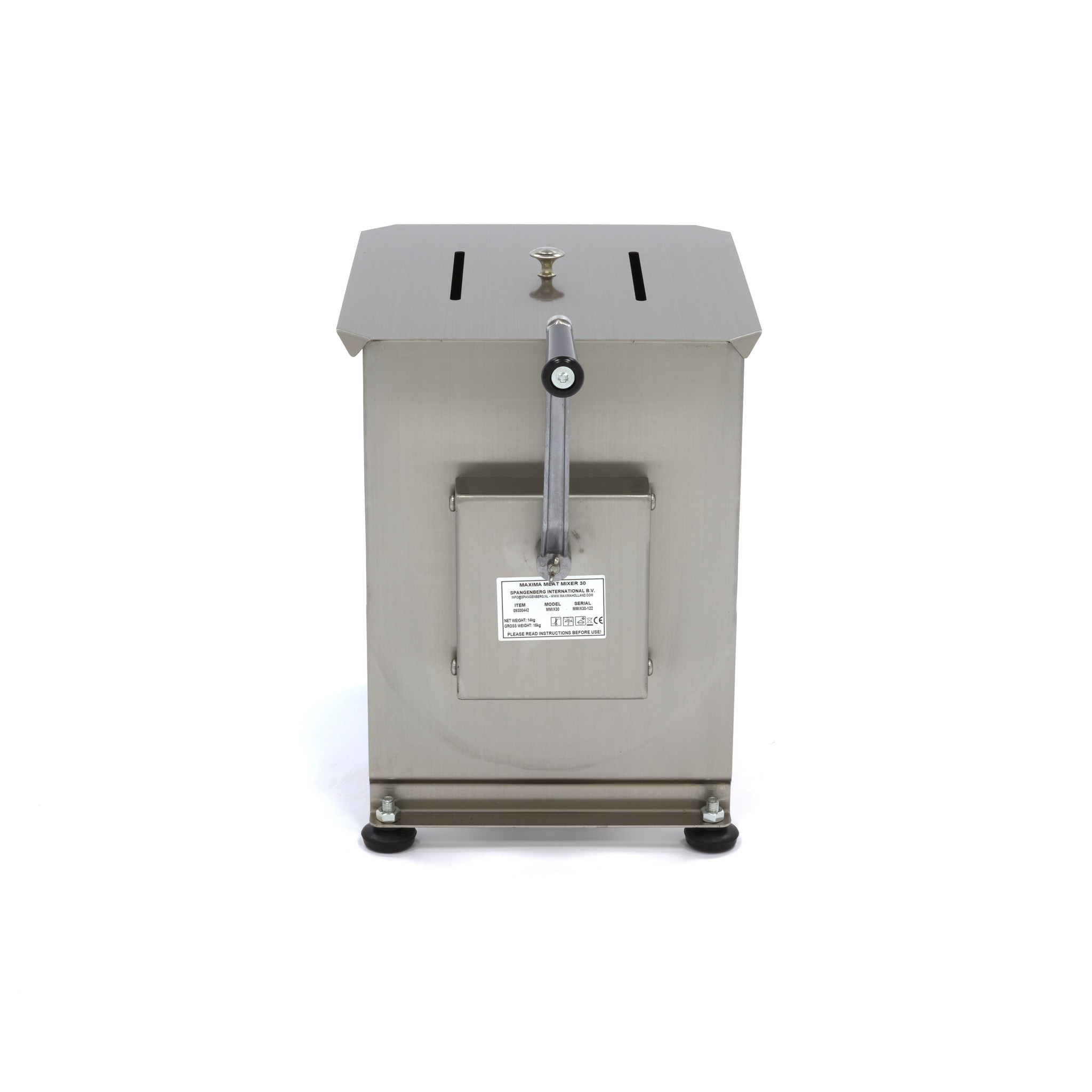 Mixér na mäso 30 l - manuálny - 22,5 kg mäsa