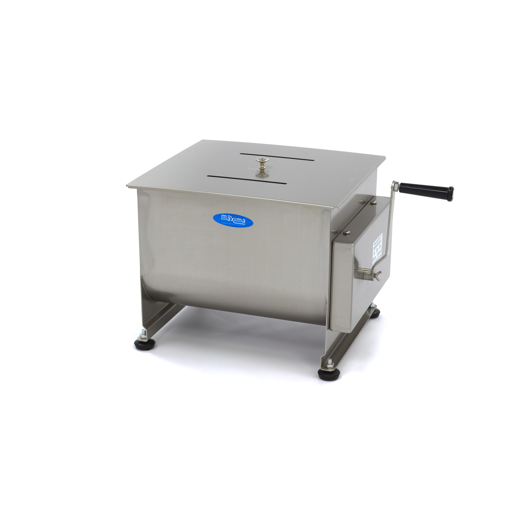Mixér na mäso 30 l - manuálny - dvojitá náprava - 25 kg mäsa