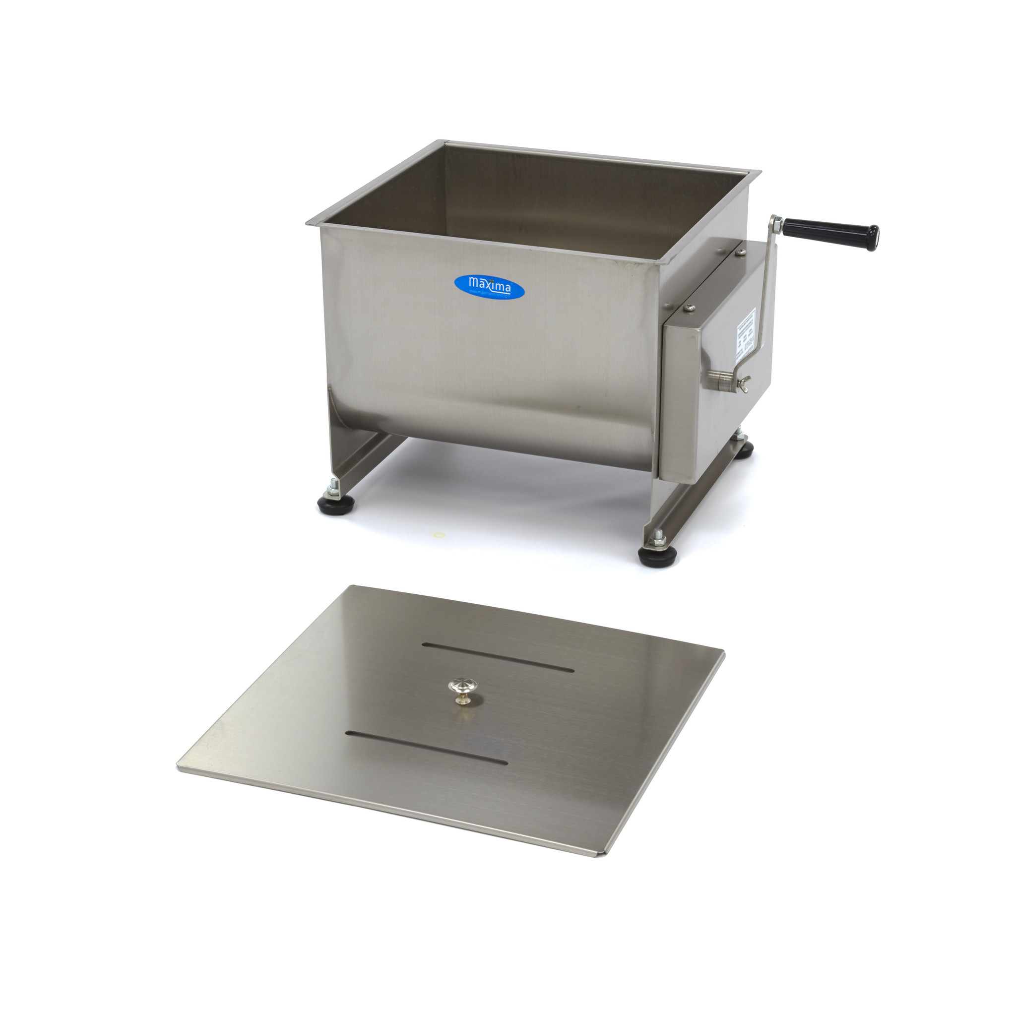 Mixér na mäso 30 l - manuálny - dvojitá náprava - 25 kg mäsa