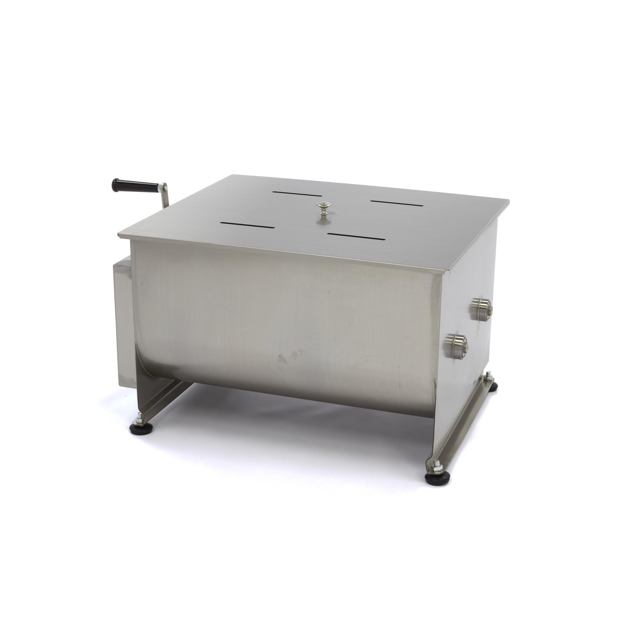 Mixér na mäso 60 l - manuálny - dvojitá náprava - 45 kg mäsa