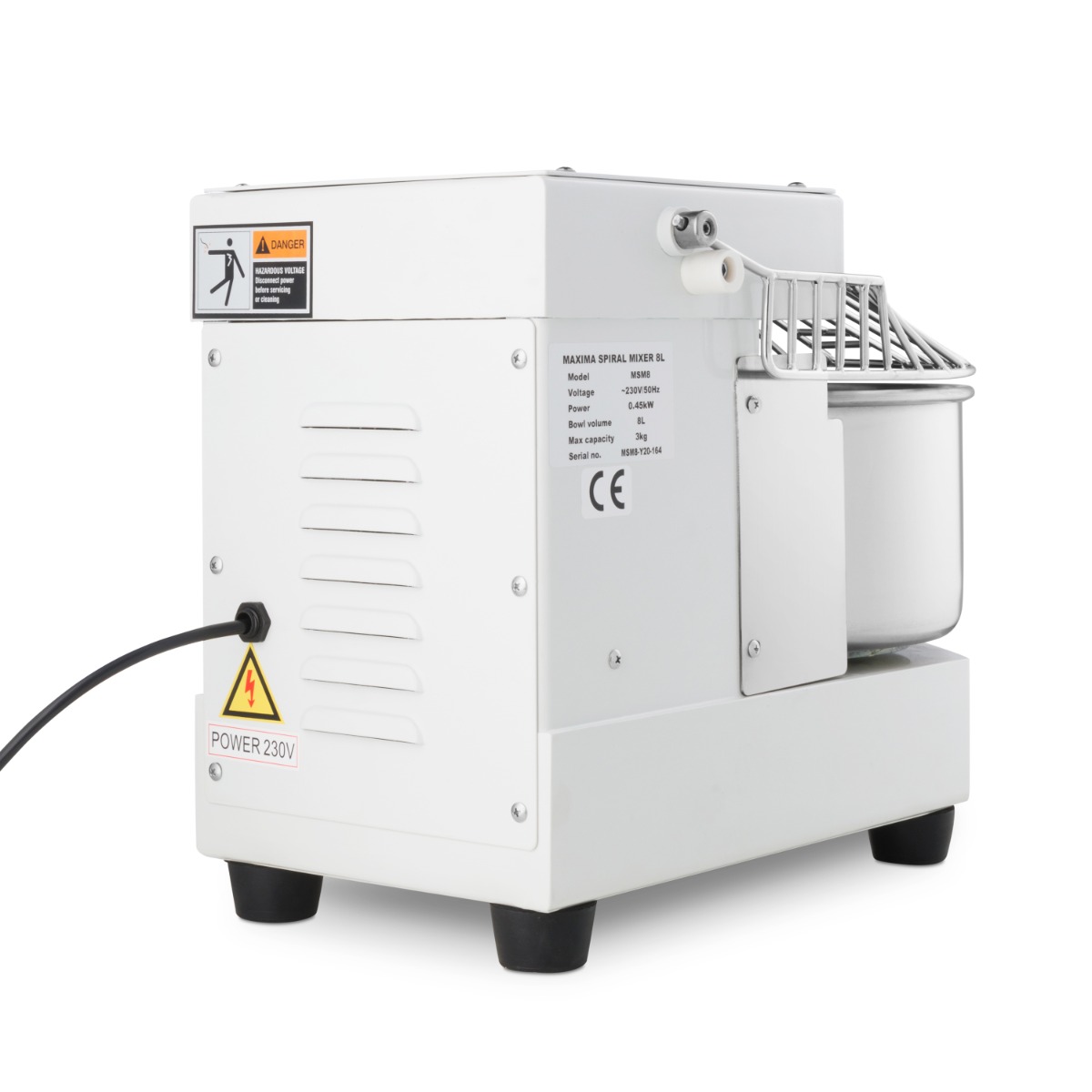 Mixér na cesto 8 l - 4,5 kg cesta - 450 W
