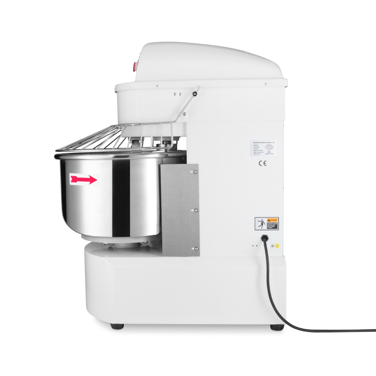 Mixér na cesto 75 l - 48 kg cesta - 2 rýchlosti