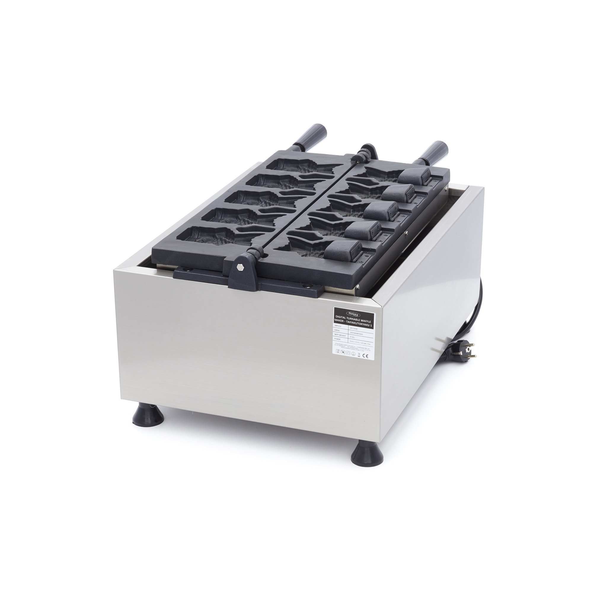 Vaflovač - 5 tvarov Taiyaki / ryby