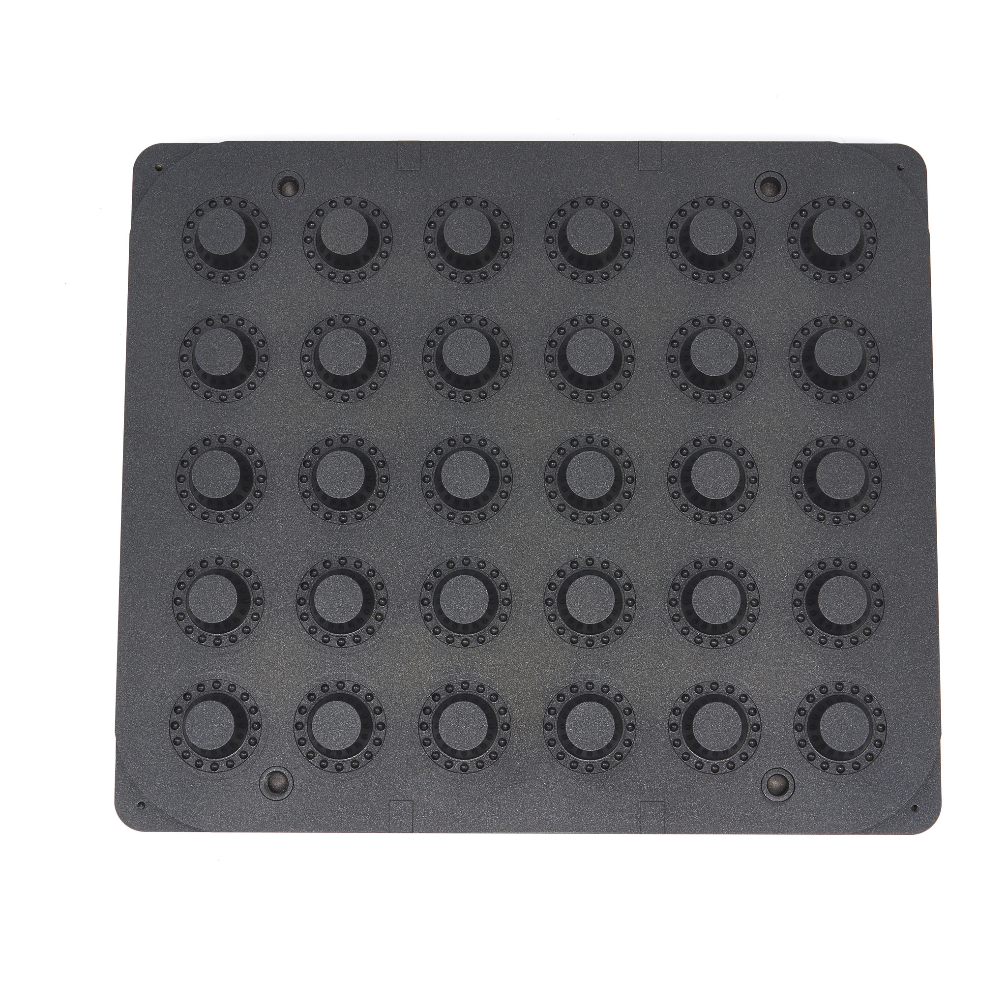 Forma na tartaletky - okrúhla - 47/29 mm - 30 kusov