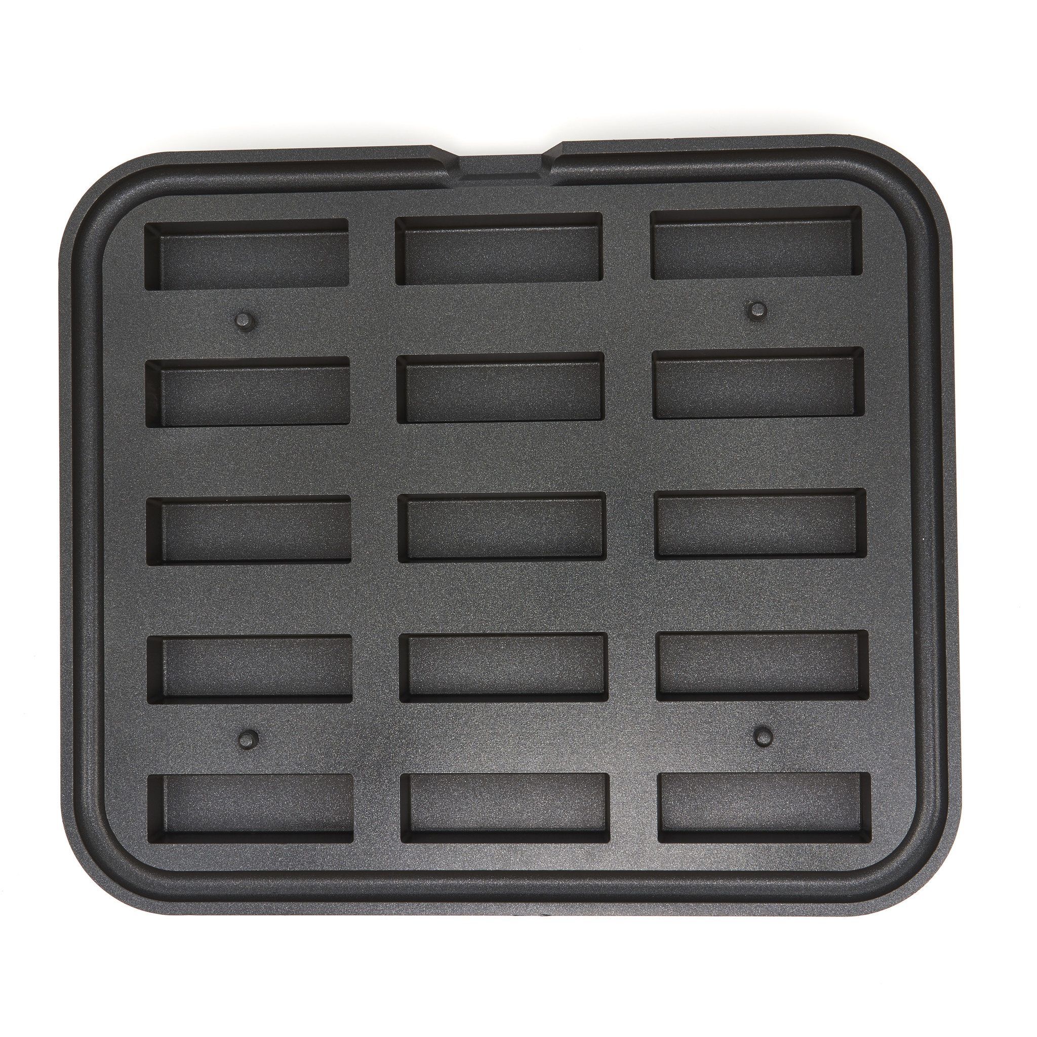 Forma na tartaletky - obdĺžnik - 90x30/85x26 mm - 15 kusov
