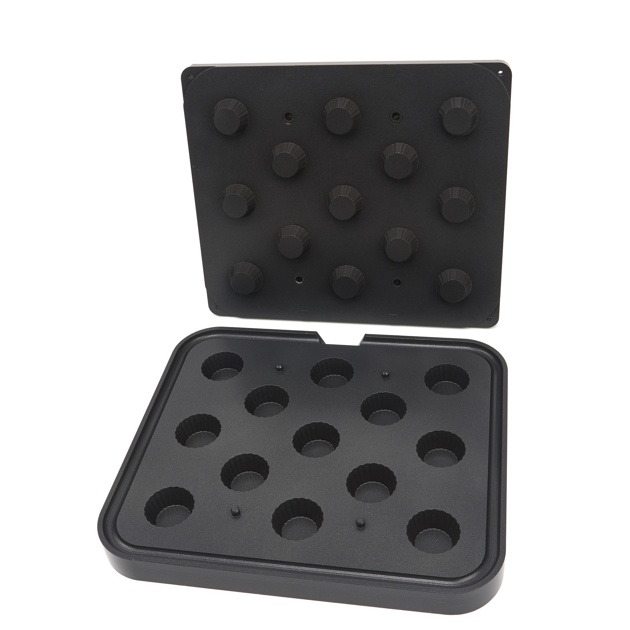 Forma na tartaletky - vlnitá - 48/36 mm - 13 kusov