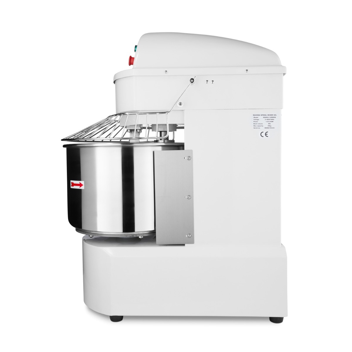 Mixér na cesto 60 l - 38 kg cesta - 2 rýchlosti - 400 V